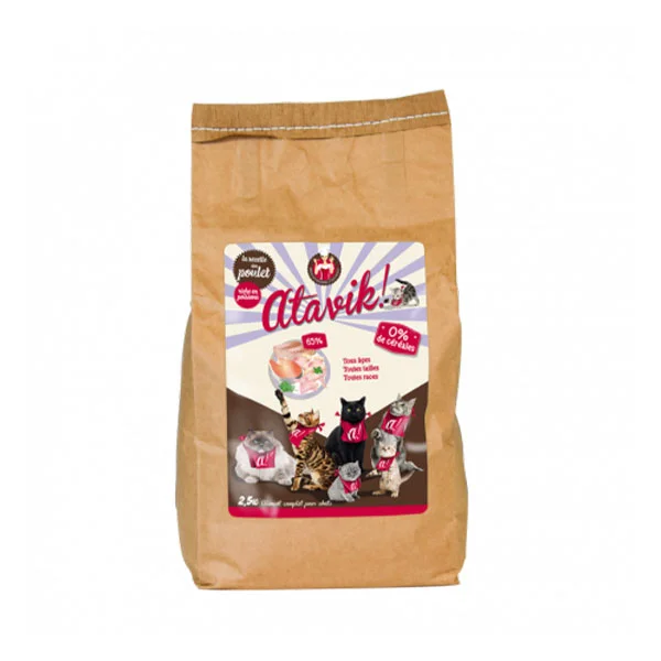 Croquettes pour chat Atavik