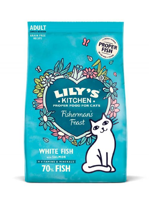 Lily's kitchen croquettes chat Adult white fish