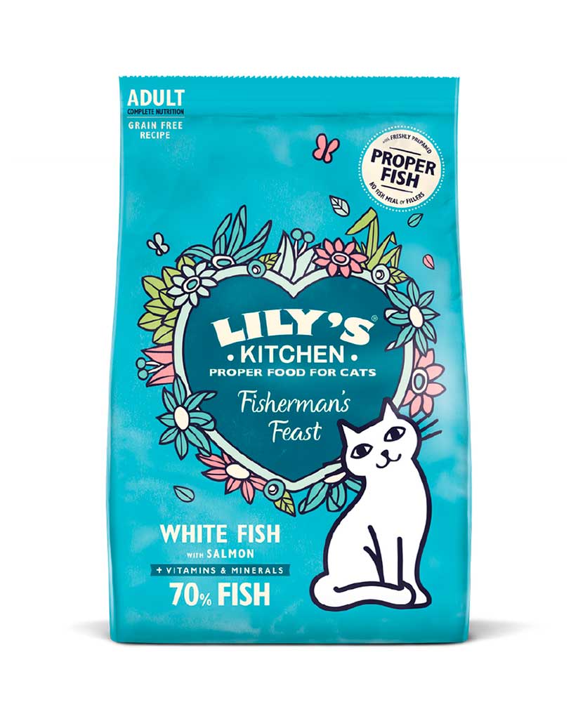 Lily's kitchen croquettes chat Adult white fish
