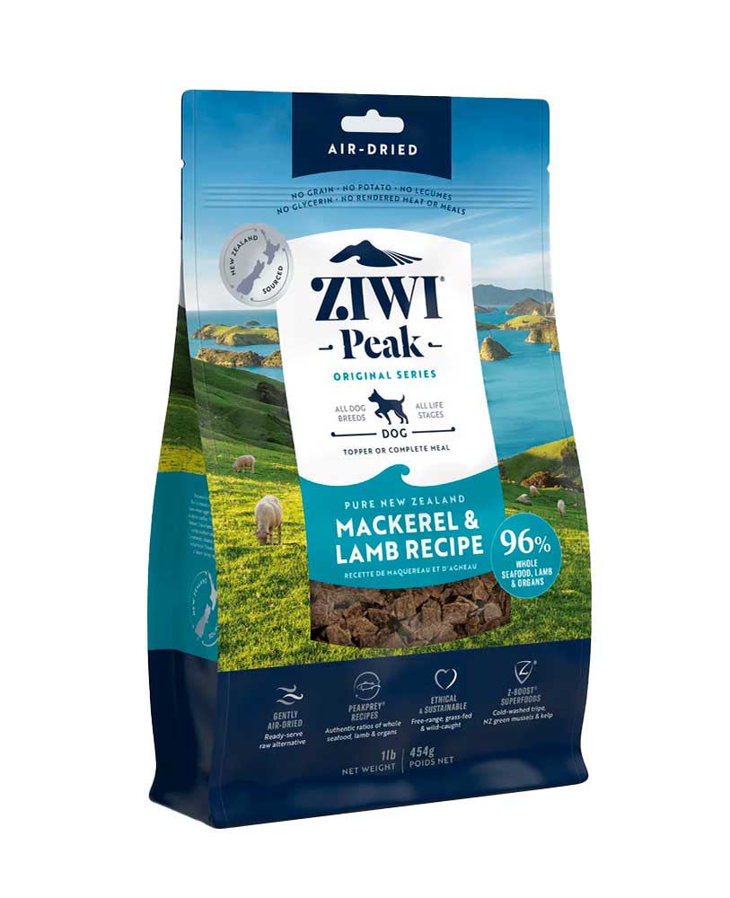 Ziwi Peak Croquettes chien Maquereau Agneau
