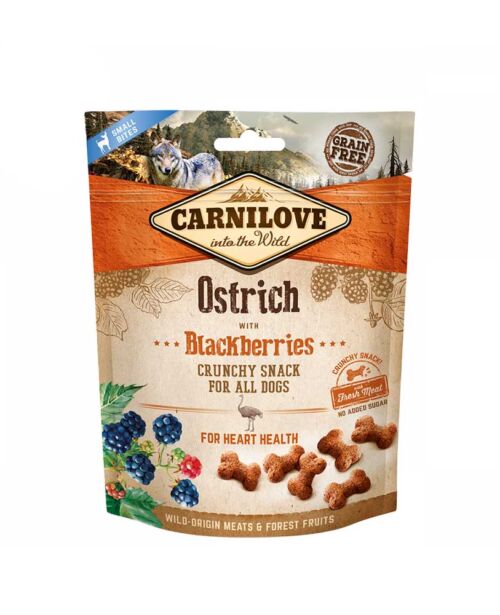 Carnilove friandise chien Crunchy snack Autruche