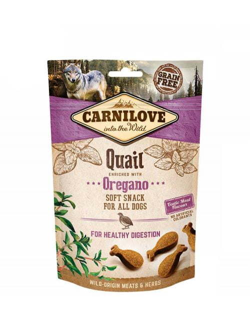 Carnilove friandise chien Soft snack quail