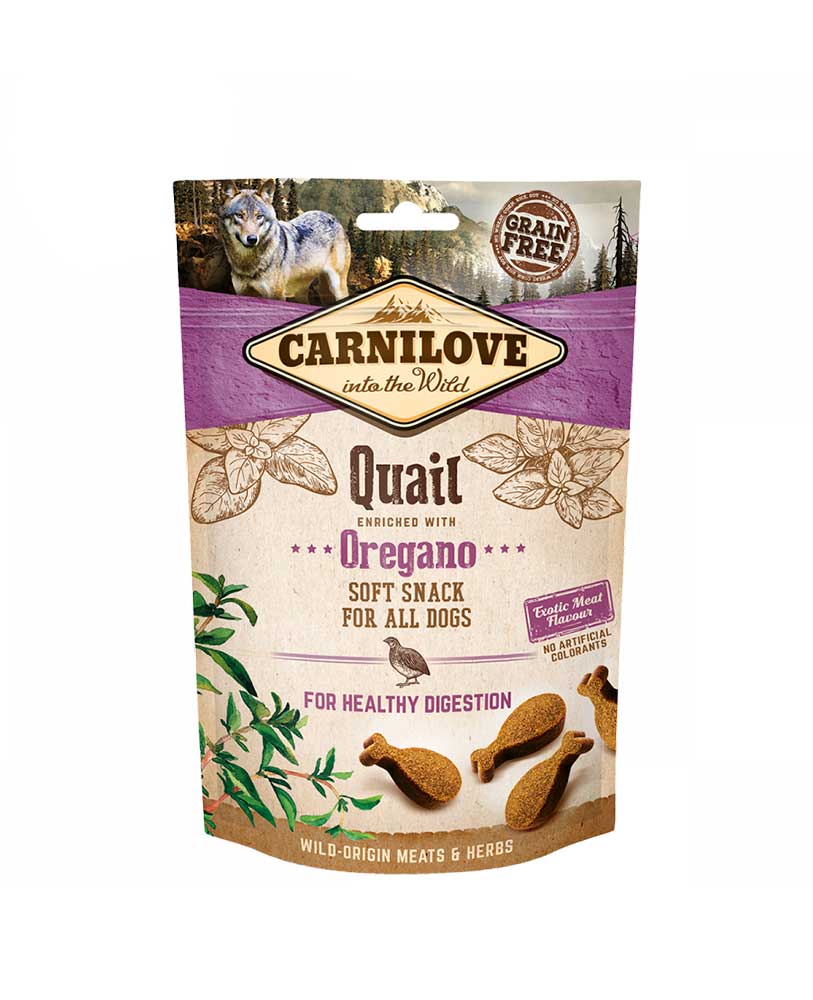 Carnilove friandise chien Soft snack quail