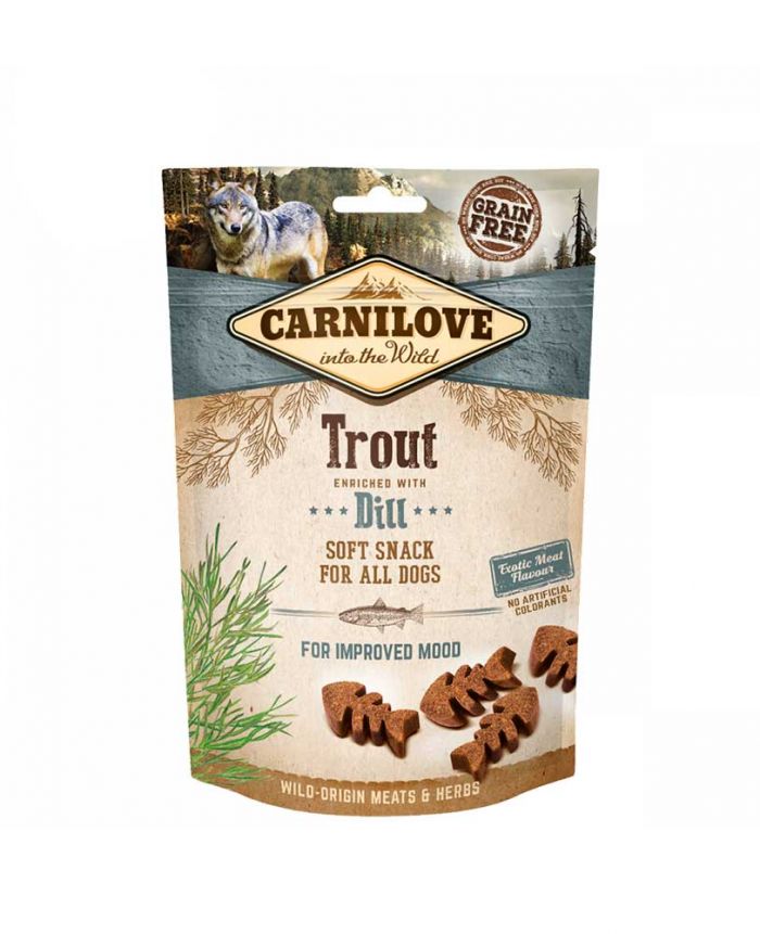 Carnilove friandise chien Soft snack Trout