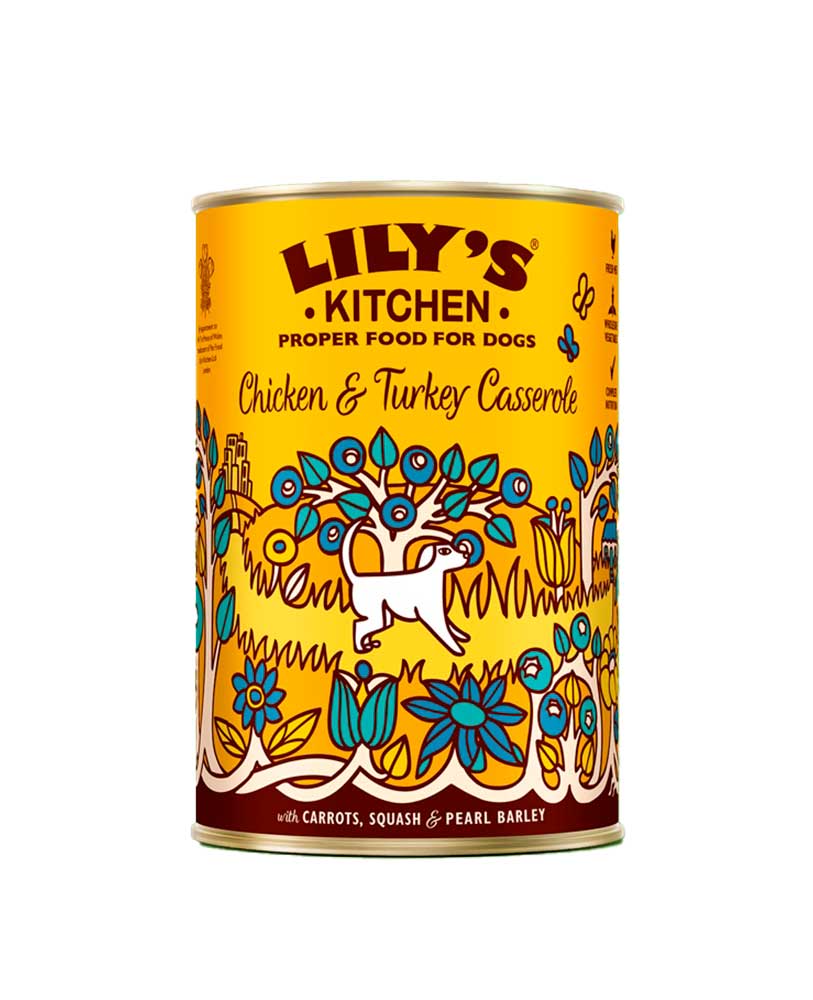 Lily’s Kitchen Alimentation Humide Chien poulet dinde