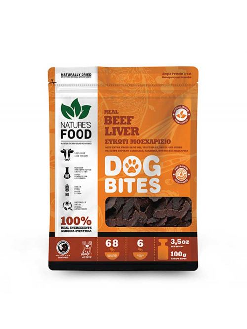 Nature's food Bouchées au foie de bœuf