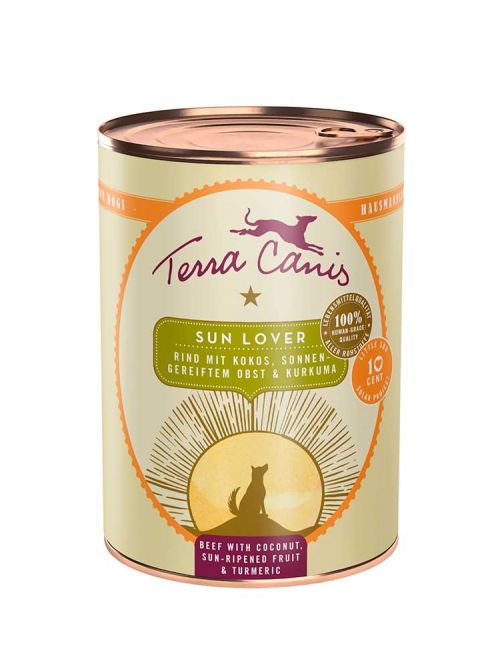Terra Canis Alimentation Humide Chien Sun Lover au Bœuf