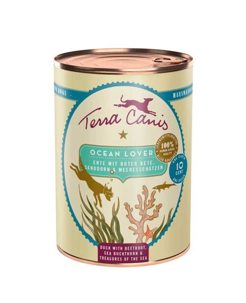Terra Canis Alimentation Humide Chien Ocean Lover au canard