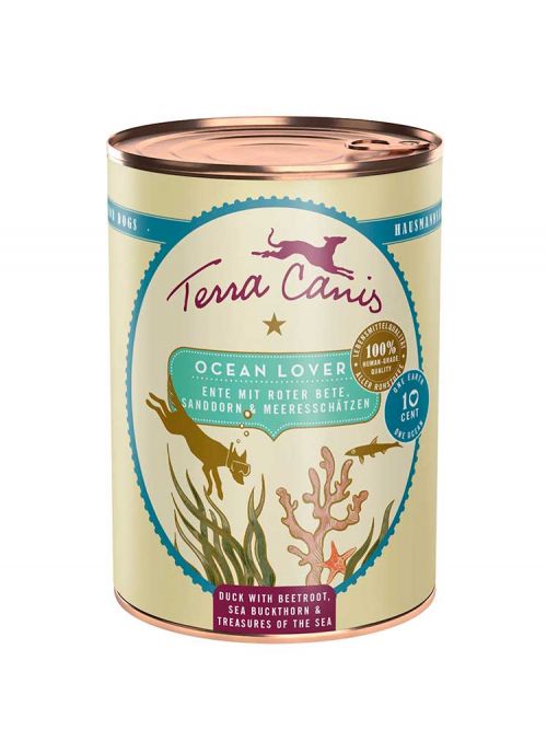 Terra Canis Alimentation Humide Chien Ocean Lover au canard