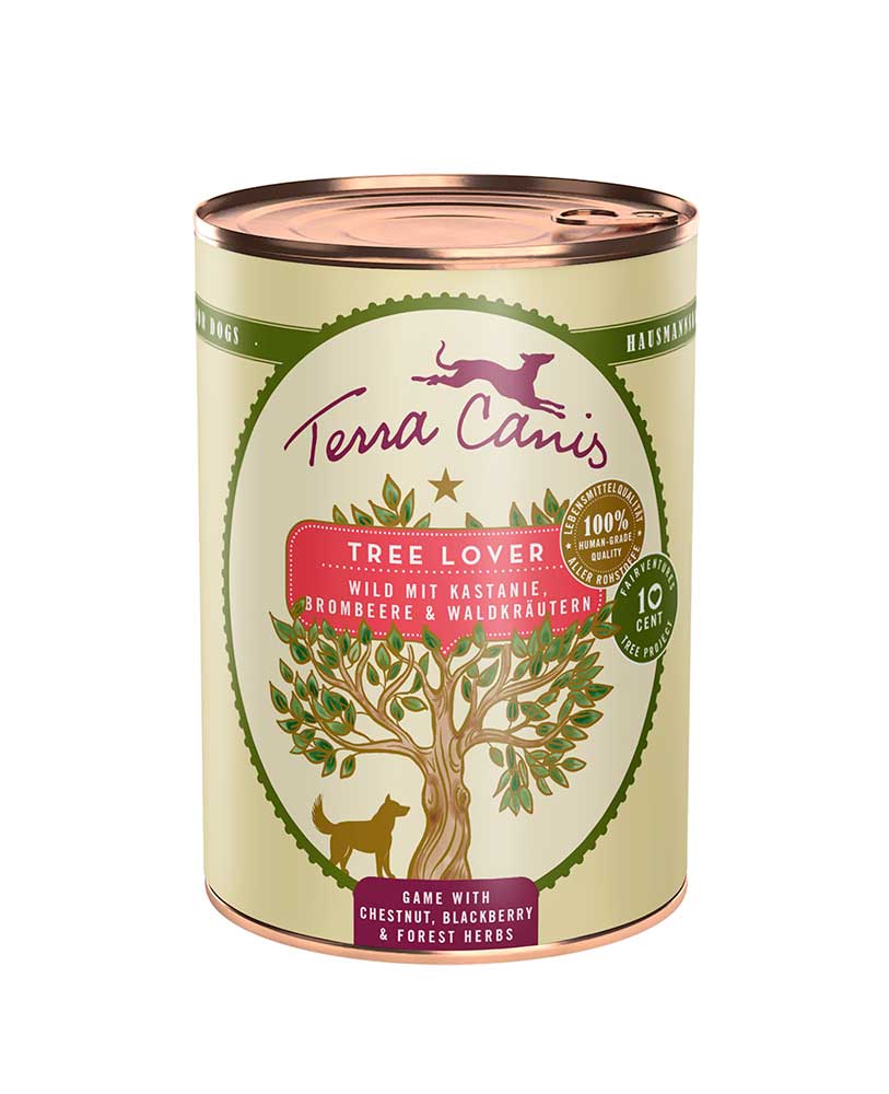 Terra Canis Alimentation Humide Chien Tree Lover au Gibier
