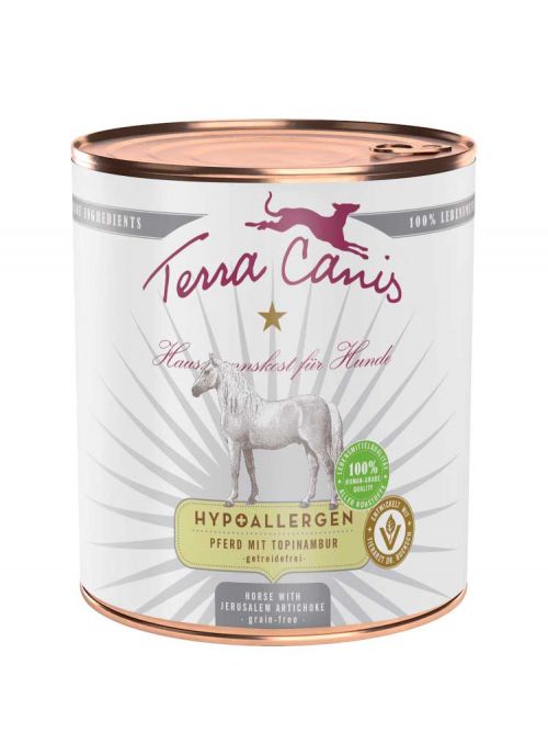 Terra Canis Alimentation Humide Chien hypoallergénique au cheval