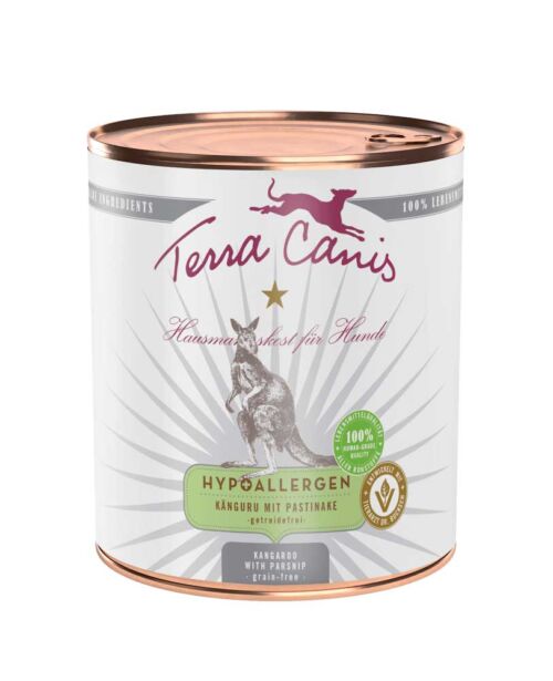 Terra Canis Alimentation Humide Chien hypoallergénique au kangourou