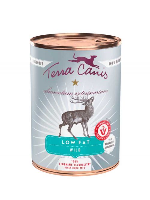 Terra Canis Alimentation Humide Chien Low fat au gibier