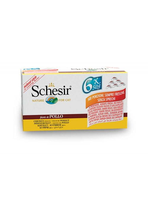 Boîte chat Schesir Poulet