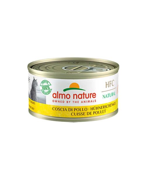 Boîte chat Almo nature à la cuisse de poulet