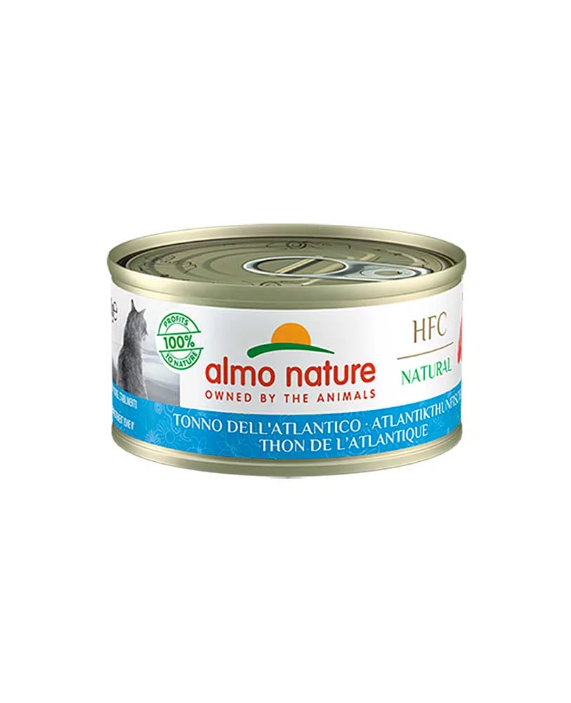 Boîte chat Almo nature thon atlantique