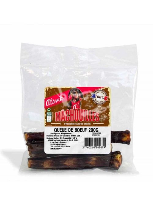 Friandise chien Atavik Queue de bœuf