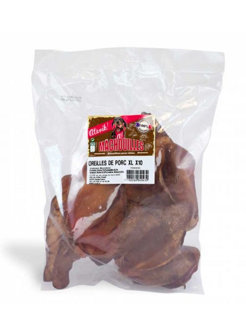 Friandise chien Atavik Oreilles de cochon
