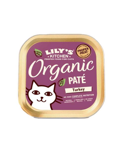 Lily's kitchen pâtée chat dinde