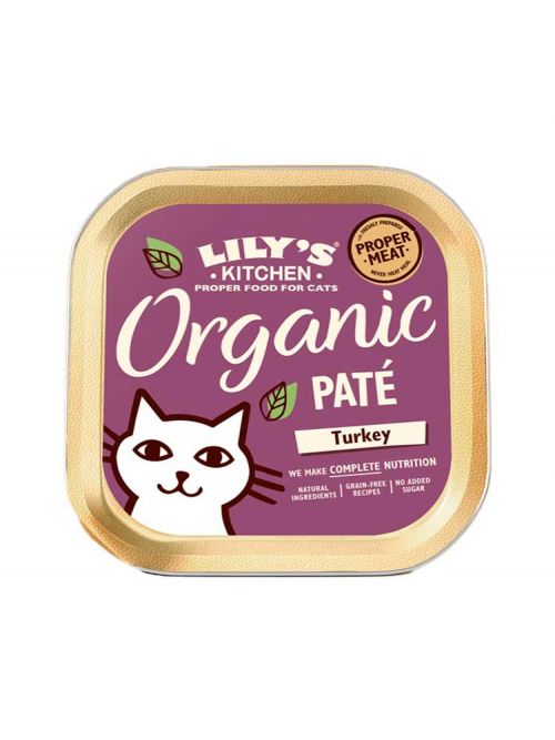 Lily's kitchen pâtée chat dinde