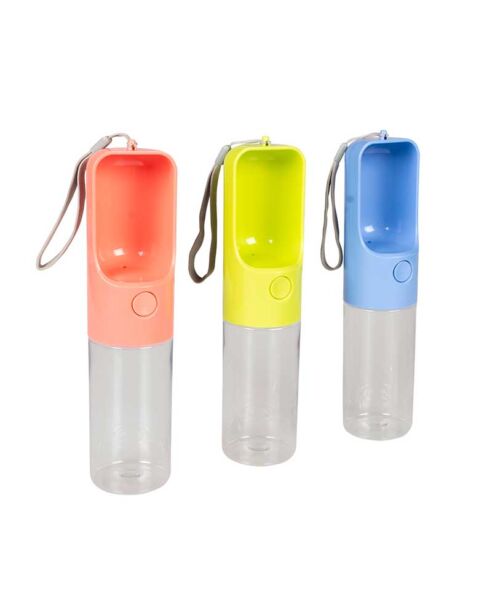 Bouteille d'eau voyage (en 3 coul)