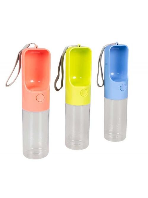 Bouteille d'eau voyage (en 3 coul)