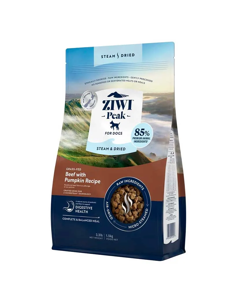 Ziwi Peak Croquettes chat Boeuf Sachet 1,5 kg